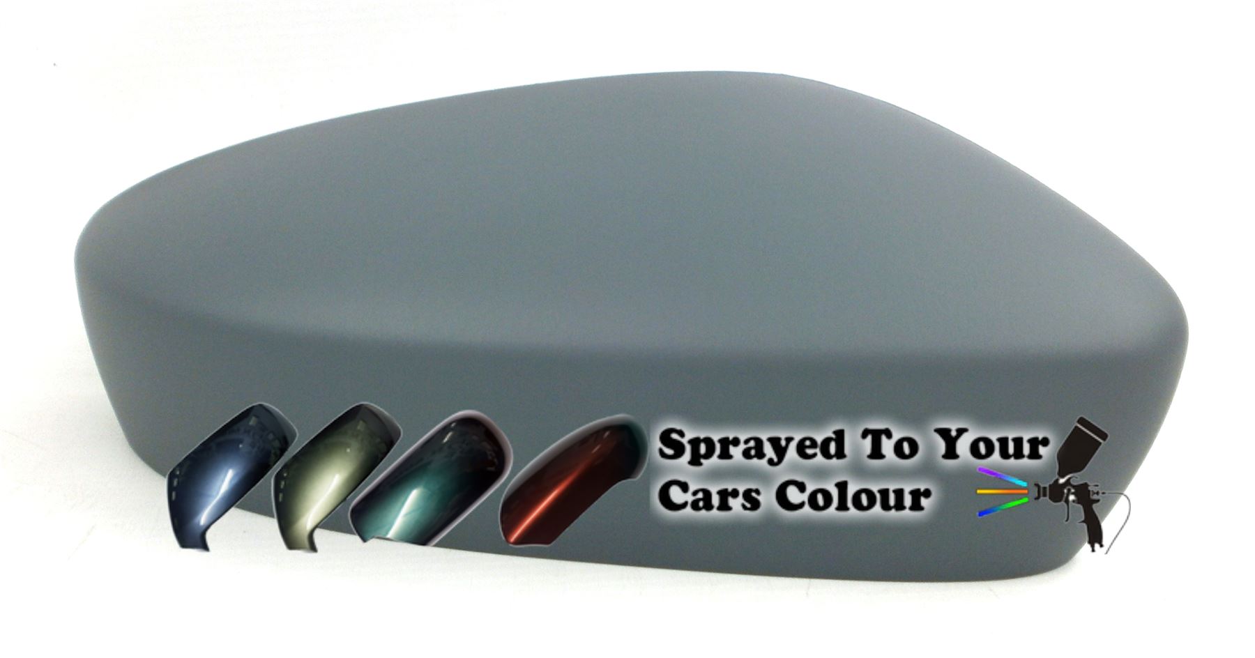 Seat Mii 2012+ Wing Mirror Cover Drivers Side O/S Painted Sprayed