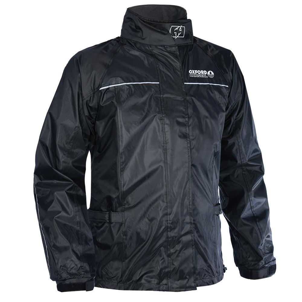 Oxford Rainseal Over Jacket Black