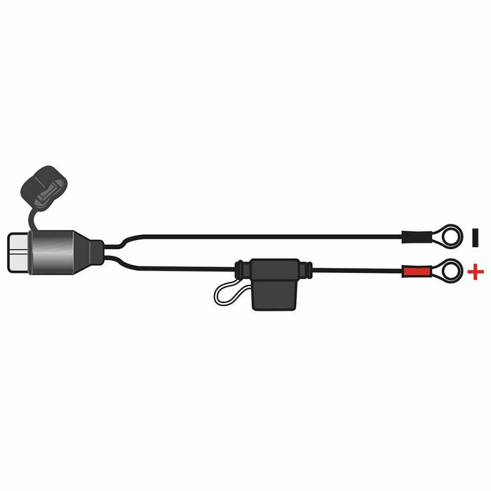 Universal Oxford Motorcycle Fused Battery Lead For Oximiser & Maximiser OF703